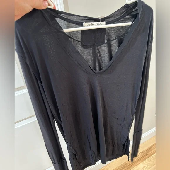 We The Free Black Long Sleeve Top - Picture 3 of 9